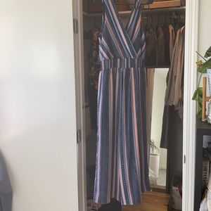 Blue and pink stripped jumper